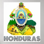 Honduras Coat of Arms Posters