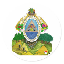 Honduras coat of arms stickers