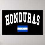 Honduras College Style Posters