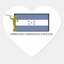 HONDURAS COMAYAQUELA MISSION LDS CTR STICKERS