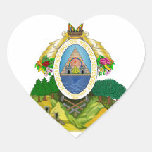 honduras emblem sticker
