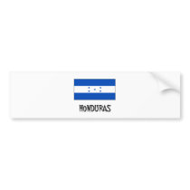 Honduras Flag bumper stickers