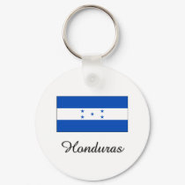 Honduras Flag Design keychains