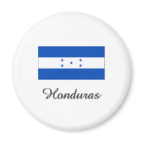 Honduras Flag Design magnets