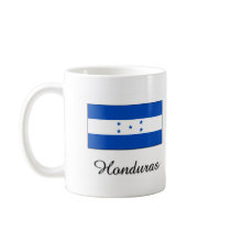 Honduras Flag Design mugs