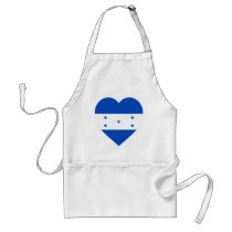 Honduras Flag Heart aprons