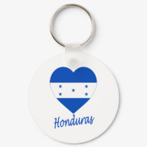 Honduras Flag Heart keychains