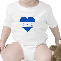 Honduras Flag Heart Shirt