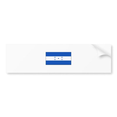 Honduras FLAG International Bumper Stickers by flagshirt