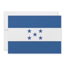 Honduras Flag Announcement