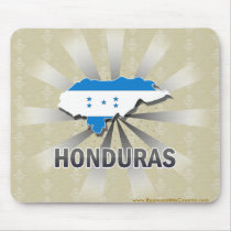 Honduras Flag Map 2.0 Mousepad