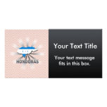 Honduras Flag Map 2.0 Photo Greeting Card