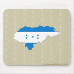 Honduras Flag Map full size Mousepads