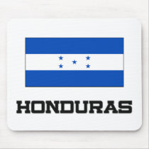 Honduras Flag Mouse Pads