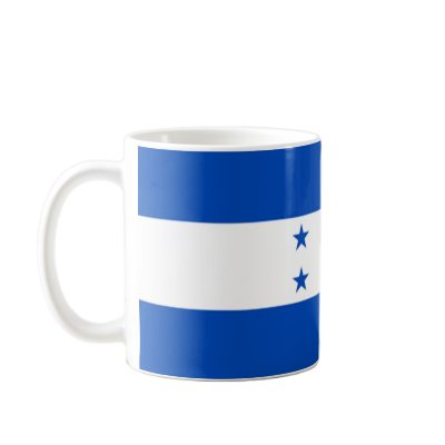 Honduras Flag Coffee Mugs by jonathandavidruiz