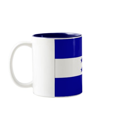 Honduras flag mug by SandraTAlexander