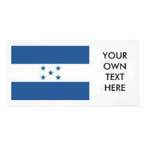 Honduras Flag photo cards