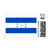 Honduras Flag Postage Stamp