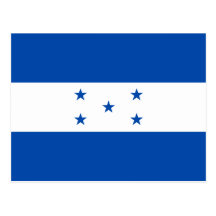 Honduras Flag Postcard