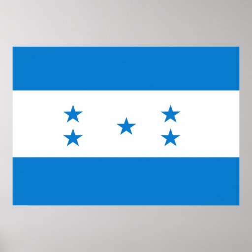 Honduras Flag Printable Printable Templates