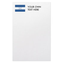 Honduras Flag Personalized Stationery