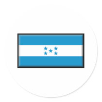 Honduras Flag stickers