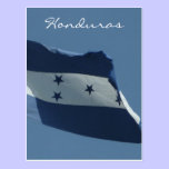 honduras flag vert postcards