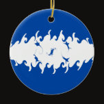 Honduras Gnarly Flag ornaments
