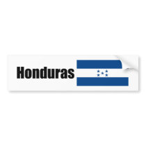 Honduras, Hondurian flag Bumper Stickers