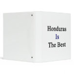 Honduras Is The Best Vinyl Binder