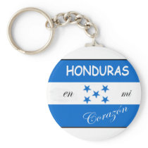 Honduras Llavero Keyring Key Chains