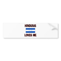 Honduras Loves Me bumper stickers
