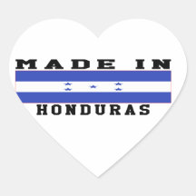 Honduras Made In Designs Stickers
