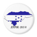 Honduras Mission Jeremias 29:11-14 - Customized magnets