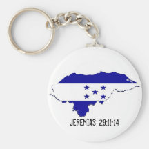 Honduras Missions Jeremias 29:11-14 Keychains