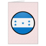 Honduras quality Flag Circle cards
