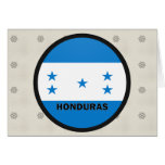 Honduras Roundel quality Flag cards