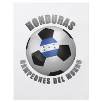 HONDURAS SOCCER CHAMPIONS FULL COLOR FLYER