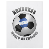 HONDURAS SOCCER CHAMPIONS FULL COLOR FLYER