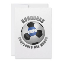 HONDURAS SOCCER CHAMPIONS CUSTOM INVITE