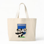 This adorable little panda is too cute! He's featured in front of a large flag from Honduras and ready to play football and score some goals. This cute design is perfect for football players and soccer fans! You can totally customize this gift! Change the color, move the design around, add your own text or images -- make it your own!