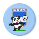This adorable little panda is too cute! He's featured in front of a large flag from Honduras and ready to play football and score some goals. This cute design is perfect for football players and soccer fans! You can totally customize this gift! Change the color, move the design around, add your own text or images -- make it your own!