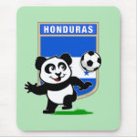 This adorable little panda is too cute! He's featured in front of a large flag from Honduras and ready to play football and score some goals. This cute design is perfect for football players and soccer fans! You can totally customize this gift! Change the color, move the design around, add your own text or images -- make it your own!