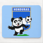 This adorable little panda is too cute! He's featured in front of a large flag from Honduras and ready to play football and score some goals. This cute design is perfect for football players and soccer fans! You can totally customize this gift! Change the color, move the design around, add your own text or images -- make it your own!