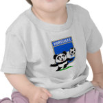 This adorable little panda is too cute! He's featured in front of a large flag from Honduras and ready to play football and score some goals. This cute design is perfect for football players and soccer fans! You can totally customize this gift! Change the color, move the design around, add your own text or images -- make it your own!