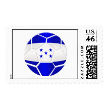 Honduras Soccer Postage Stamps