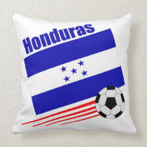 Honduras Soccer Team Throw Pillow