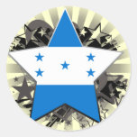 Honduras Star Sticker