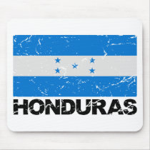 Honduras Vintage Flag Mouse Pad