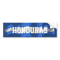 Honduras Waving Flag Bumper Stickers